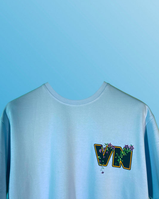 BLUE VN GARDEN T-SHIRT